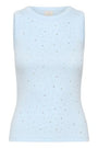 Kaffe Top Rhinestone