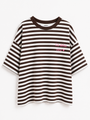 Oak T-shirt Streep La Dolce Vita