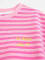 Oak T-shirt Streep La Dolce Vita - alternate