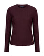 Red Button Red Button Top fine knit