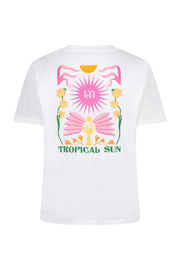 Lofty Manner T-shirt Aluna Wit - OAK Fashion Noordwolde