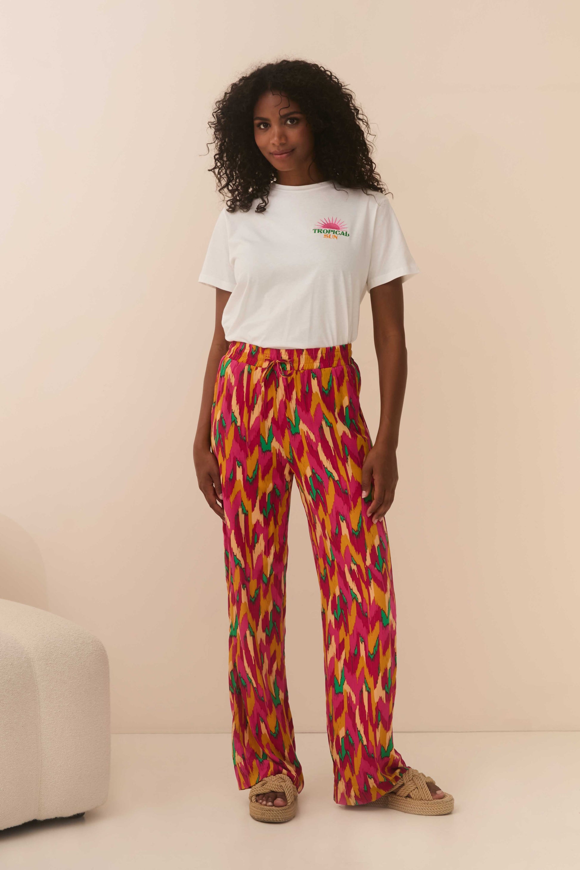 Lofty Manner T-shirt Aluna Wit - OAK Fashion Noordwolde