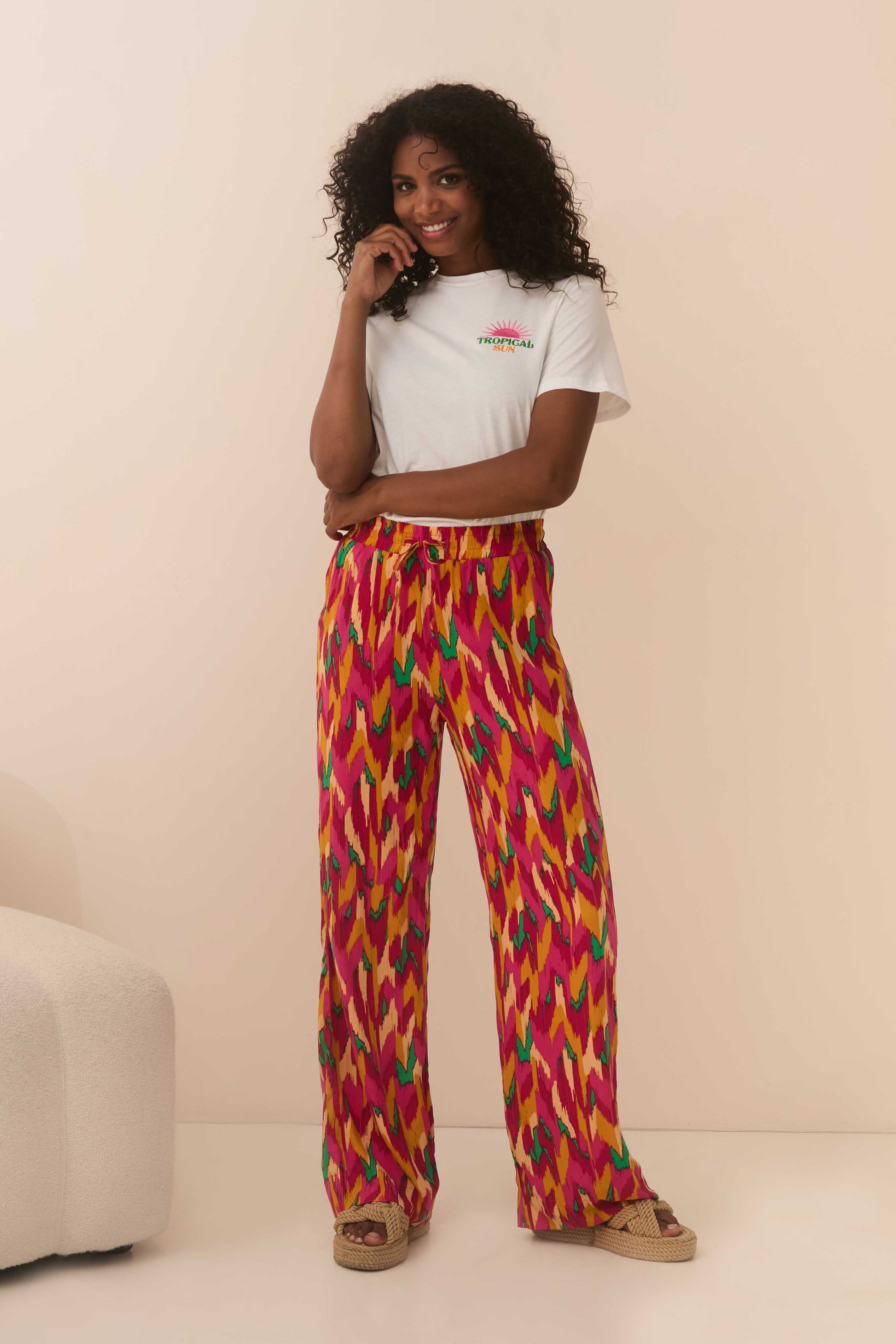 Lofty Manner T-shirt Aluna Wit - OAK Fashion Noordwolde