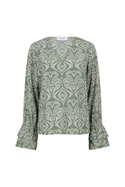 Lofty Manner Blouse Sofie Groen - OAK Fashion Noordwolde