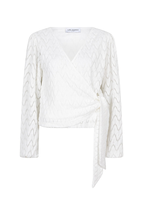 Lofty Manner Top Soline Wit - OAK Fashion Noordwolde