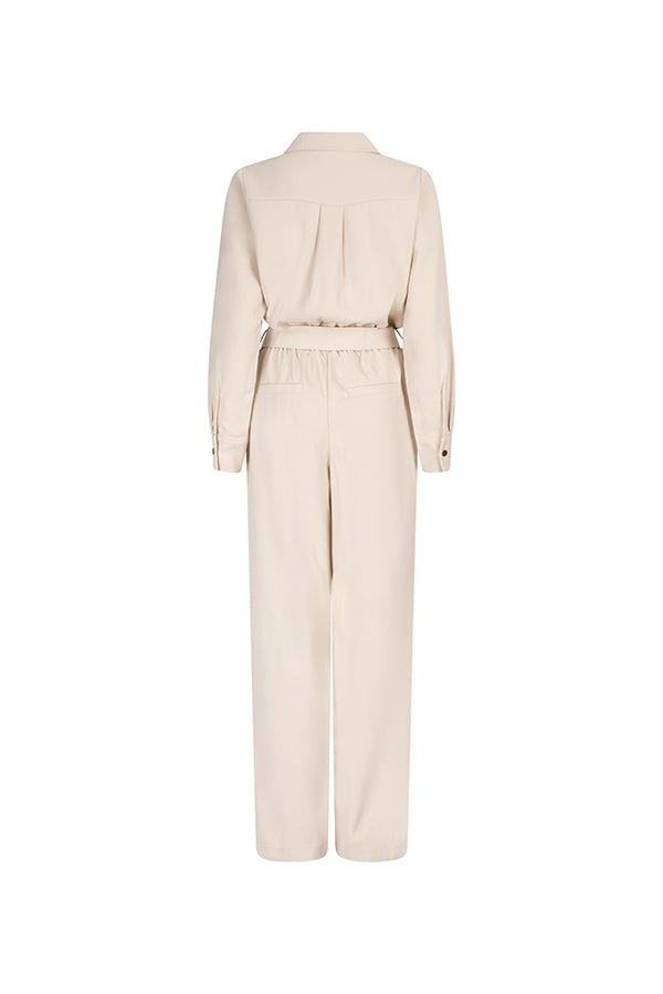 Lofty Manner Jumpsuit Marie Wit - OAK Fashion Noordwolde