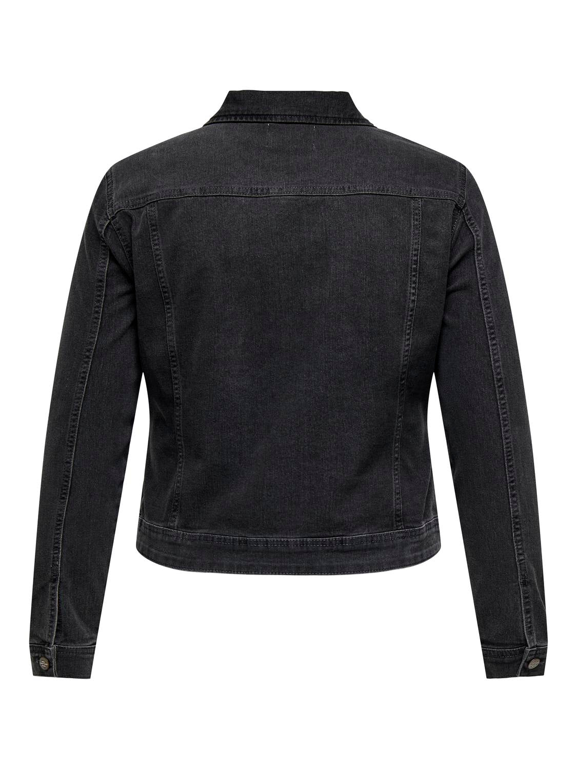 Carmakoma CARWESPA JACKET DNM Grijs - OAK Fashion Noordwolde