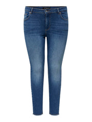 Carmakoma CARWILLY REG SK ANK RW DNM TAI263 NOOS Blauw - OAK Fashion Noordwolde