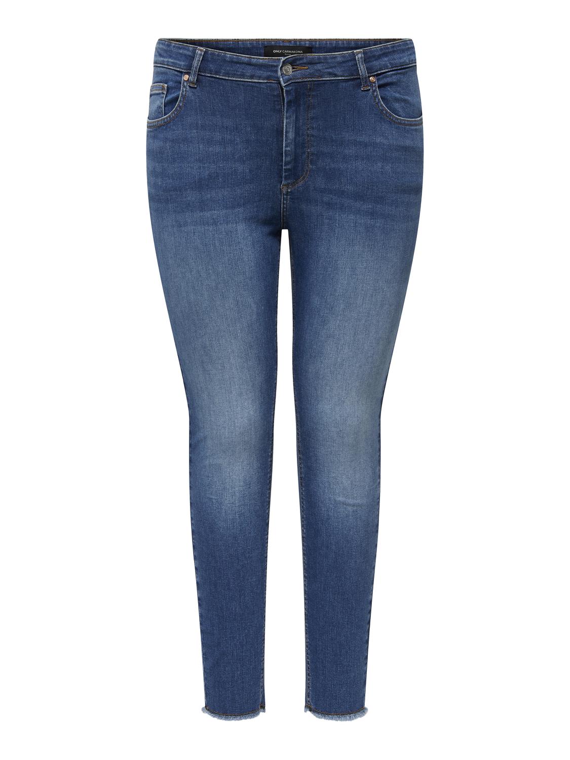 Carmakoma CARWILLY REG SK ANK RW DNM TAI263 NOOS Blauw - OAK Fashion Noordwolde