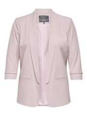 Carmakoma CARELLY 3/4 LIFE BLAZER TLR NOOS Paars - OAK Fashion Noordwolde
