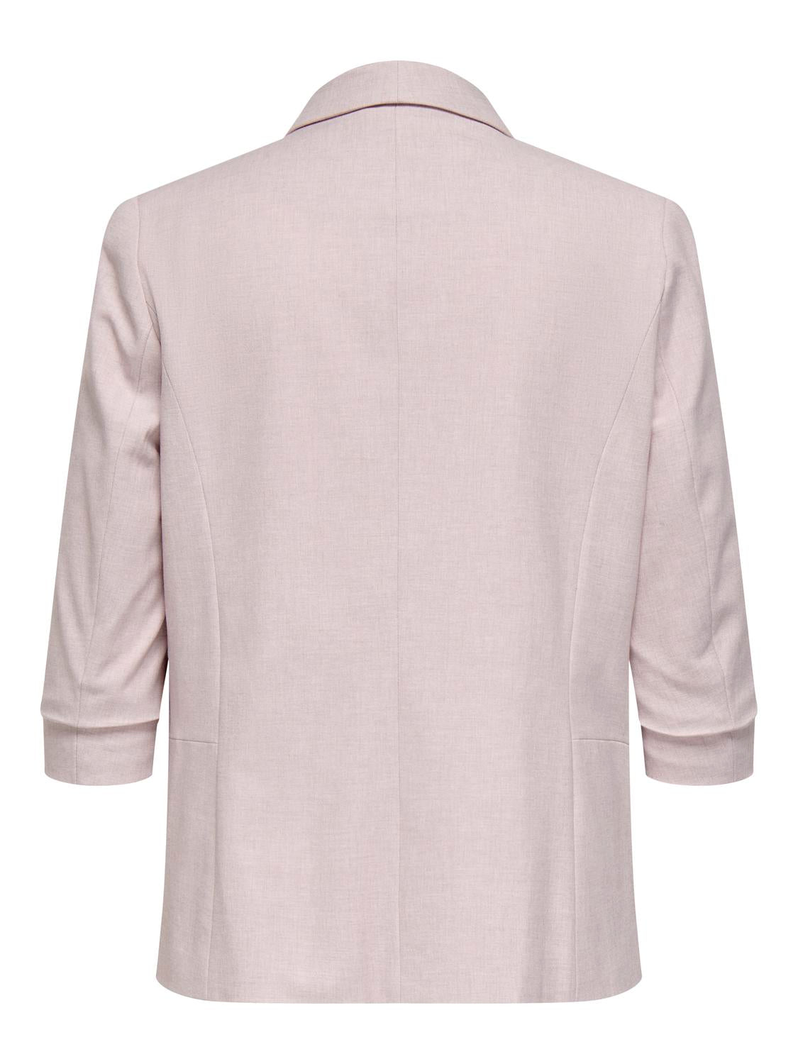 Carmakoma CARELLY 3/4 LIFE BLAZER TLR NOOS Paars - OAK Fashion Noordwolde