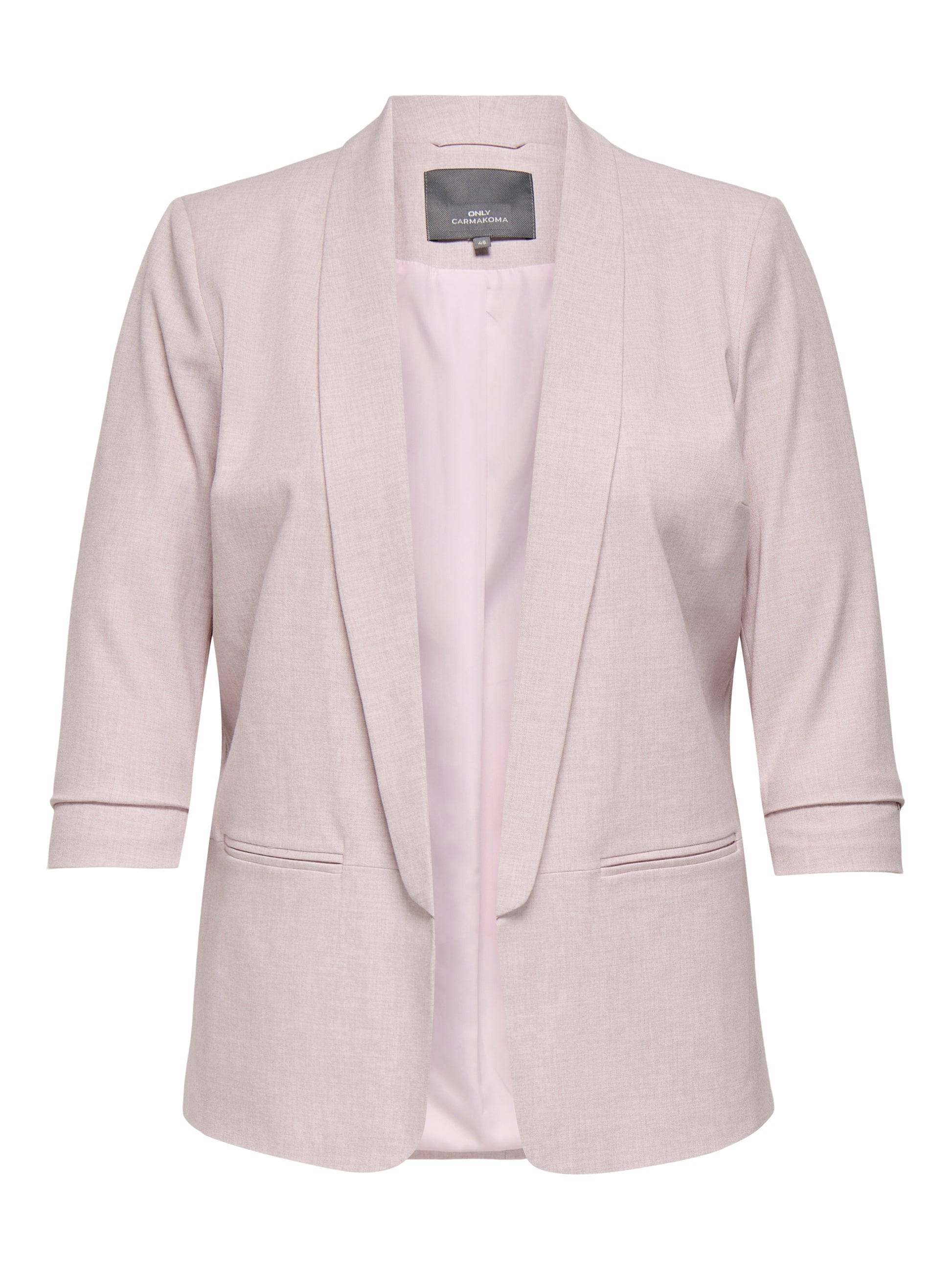 Carmakoma CARELLY 3/4 LIFE BLAZER TLR NOOS Paars - OAK Fashion Noordwolde