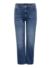 Carmakoma CARWILLY MID STRAIGHT DNM TAI021 NOOS Blauw - OAK Fashion Noordwolde