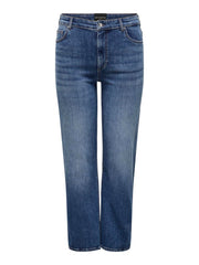 Carmakoma CARWILLY MID STRAIGHT DNM TAI021 NOOS Blauw - OAK Fashion Noordwolde