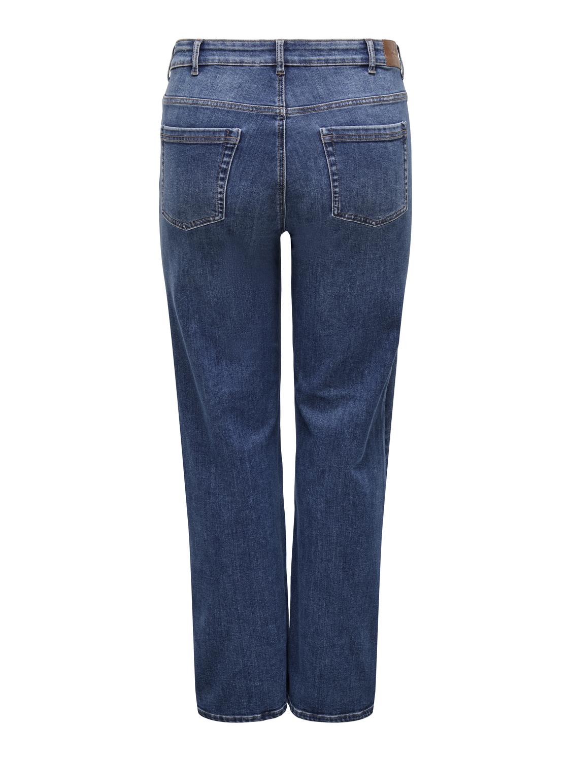 Carmakoma CARWILLY MID STRAIGHT DNM TAI021 NOOS Blauw - OAK Fashion Noordwolde