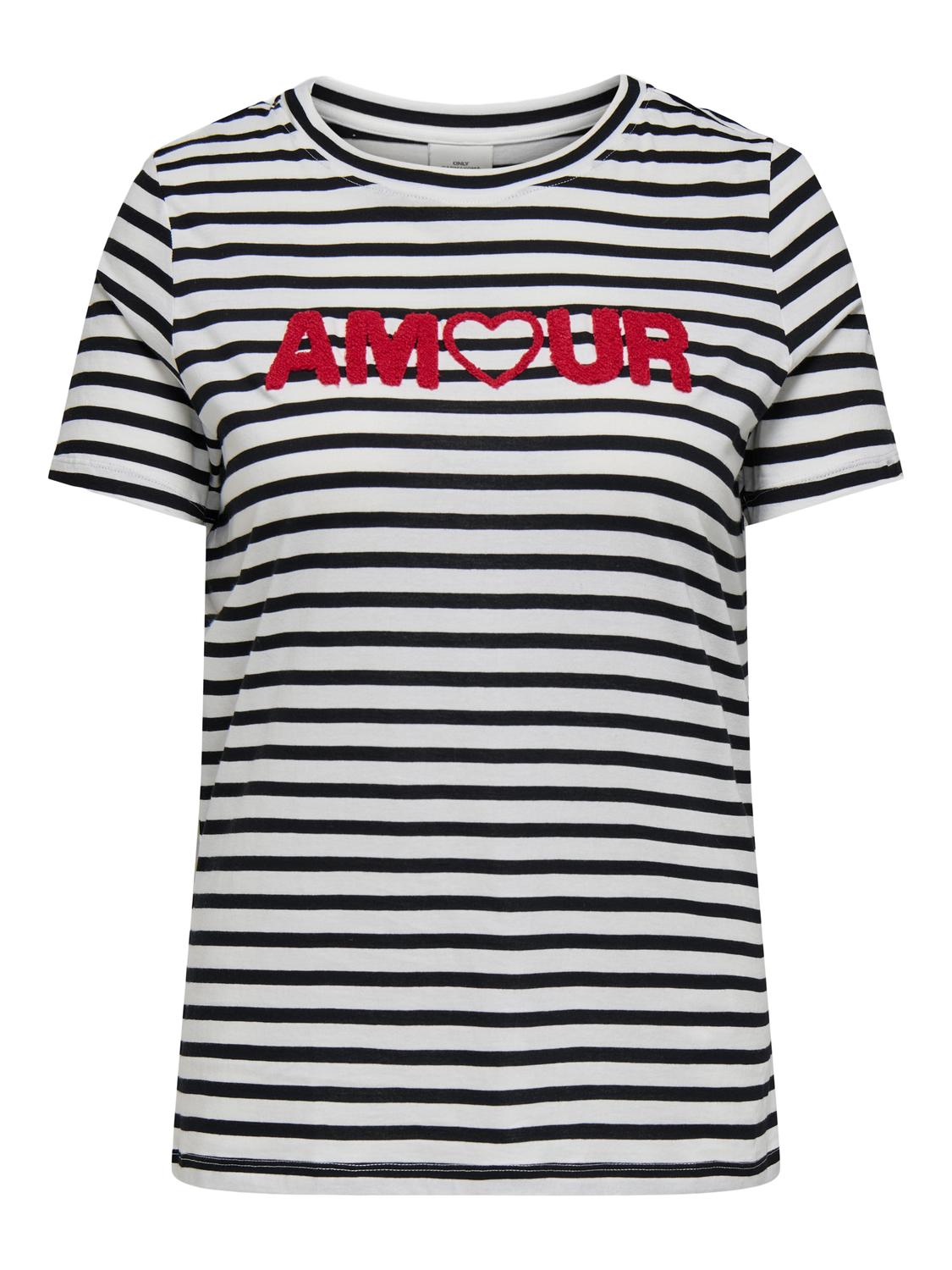 Carmakoma CARKIKO LIFE S/S O-NECK TERRY TOP JRS Zwart - OAK Fashion Noordwolde