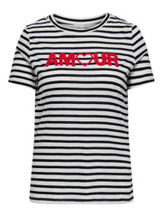 Carmakoma CARKIKO LIFE S/S O-NECK TERRY TOP JRS Zwart - OAK Fashion Noordwolde