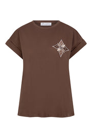 Lofty Manner T-shirt Maysa Bruin - OAK Fashion Noordwolde