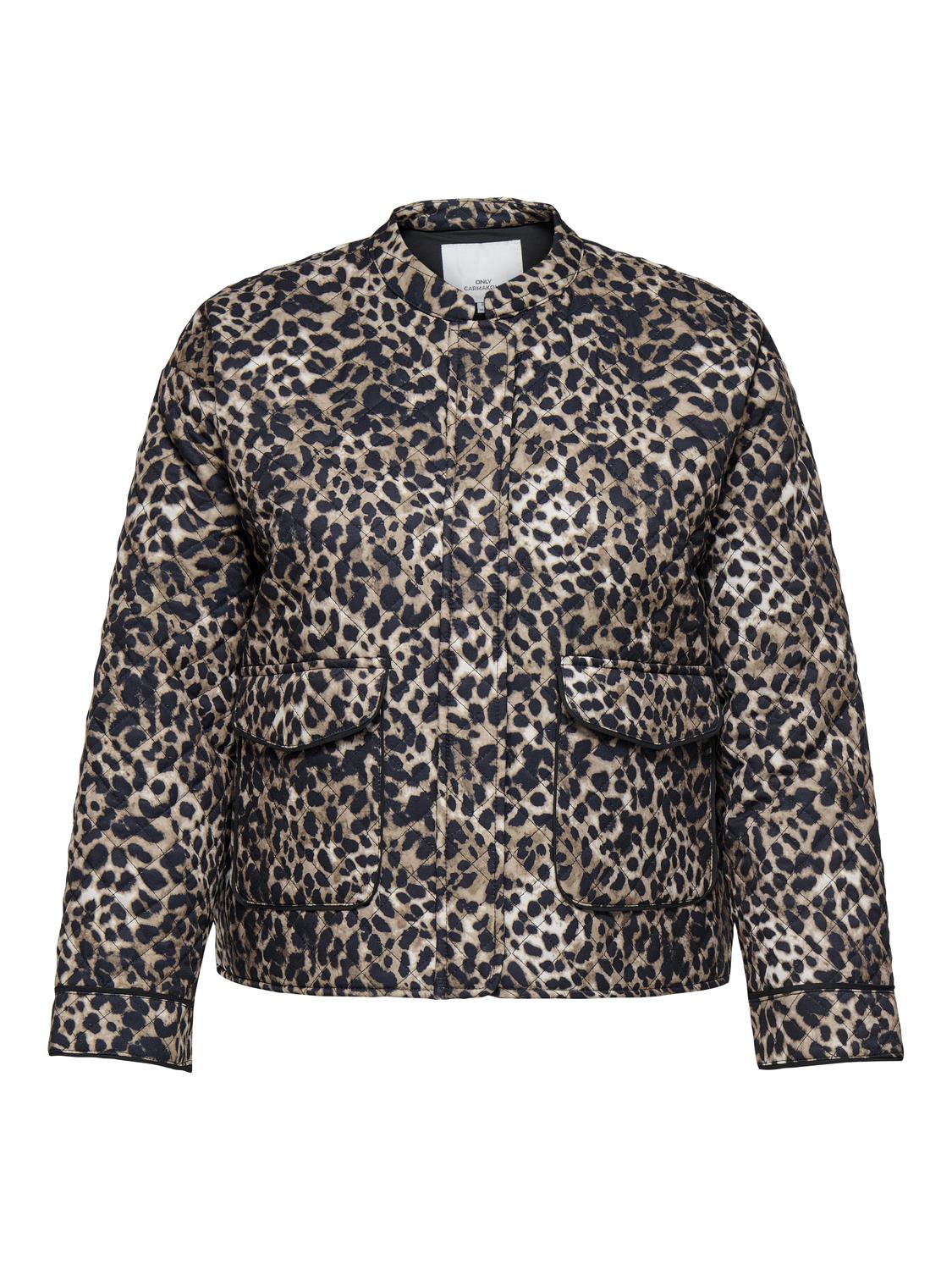 Carmakoma CARHALLIE QUILTED JACKET OTW Grijs - OAK Fashion Noordwolde