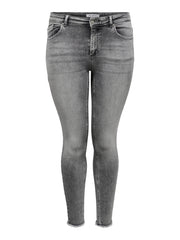 Carmakoma CARWILLY REG SK ANK RW REA0918 NOOS Grijs - OAK Fashion Noordwolde