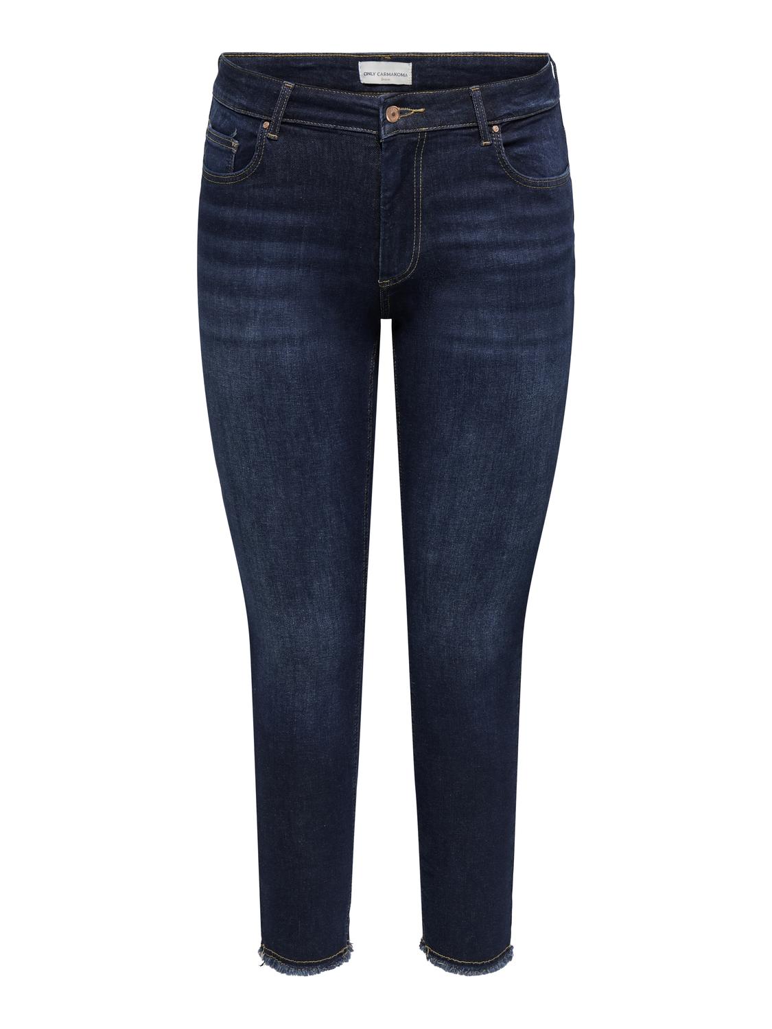 Carmakoma CARWILLY REG SK ANK RW REA4342NOOS Blauw - OAK Fashion Noordwolde