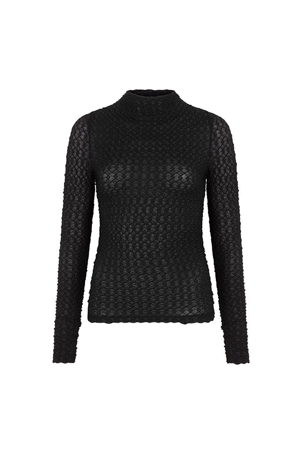 Lofty Manner Top Leona Zwart - OAK Fashion Noordwolde