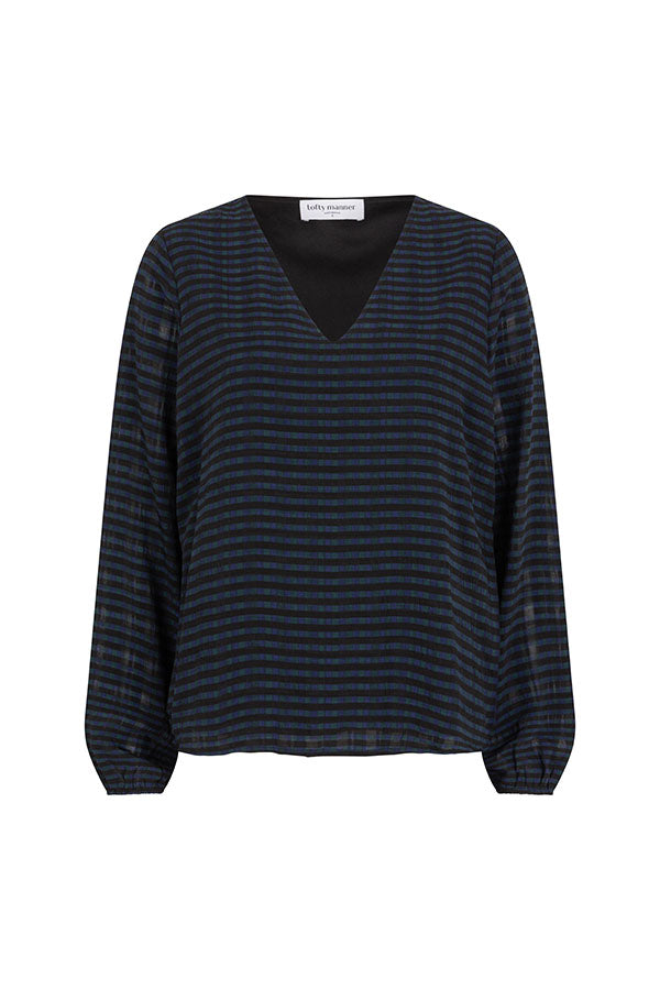 Lofty Manner Blouse Madison Zwart - OAK Fashion Noordwolde