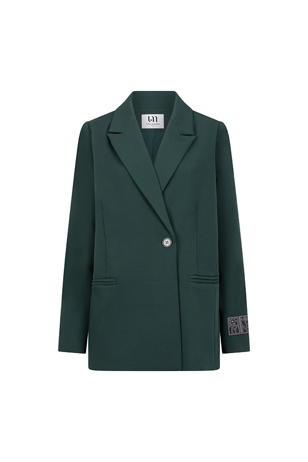 Lofty Manner Blazer Mae Groen - OAK Fashion Noordwolde