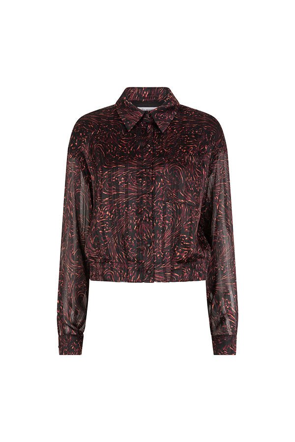 Lofty Manner Blouse Astrid Bruin - OAK Fashion Noordwolde