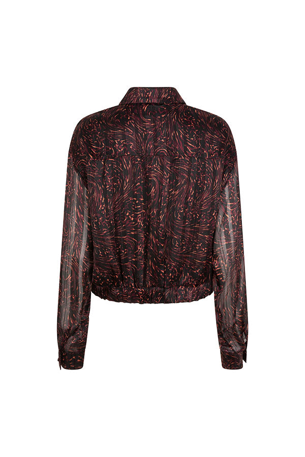 Lofty Manner Blouse Astrid Bruin - OAK Fashion Noordwolde