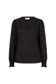 Lofty Manner Top Thyrsa Zwart - OAK Fashion Noordwolde