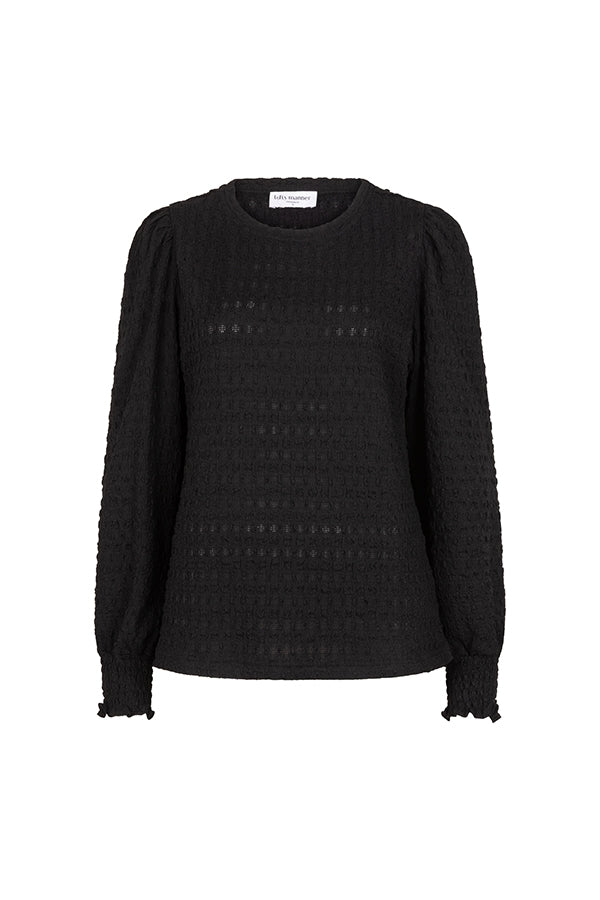 Lofty Manner Top Thyrsa Zwart - OAK Fashion Noordwolde