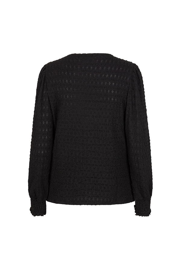 Lofty Manner Top Thyrsa Zwart - OAK Fashion Noordwolde