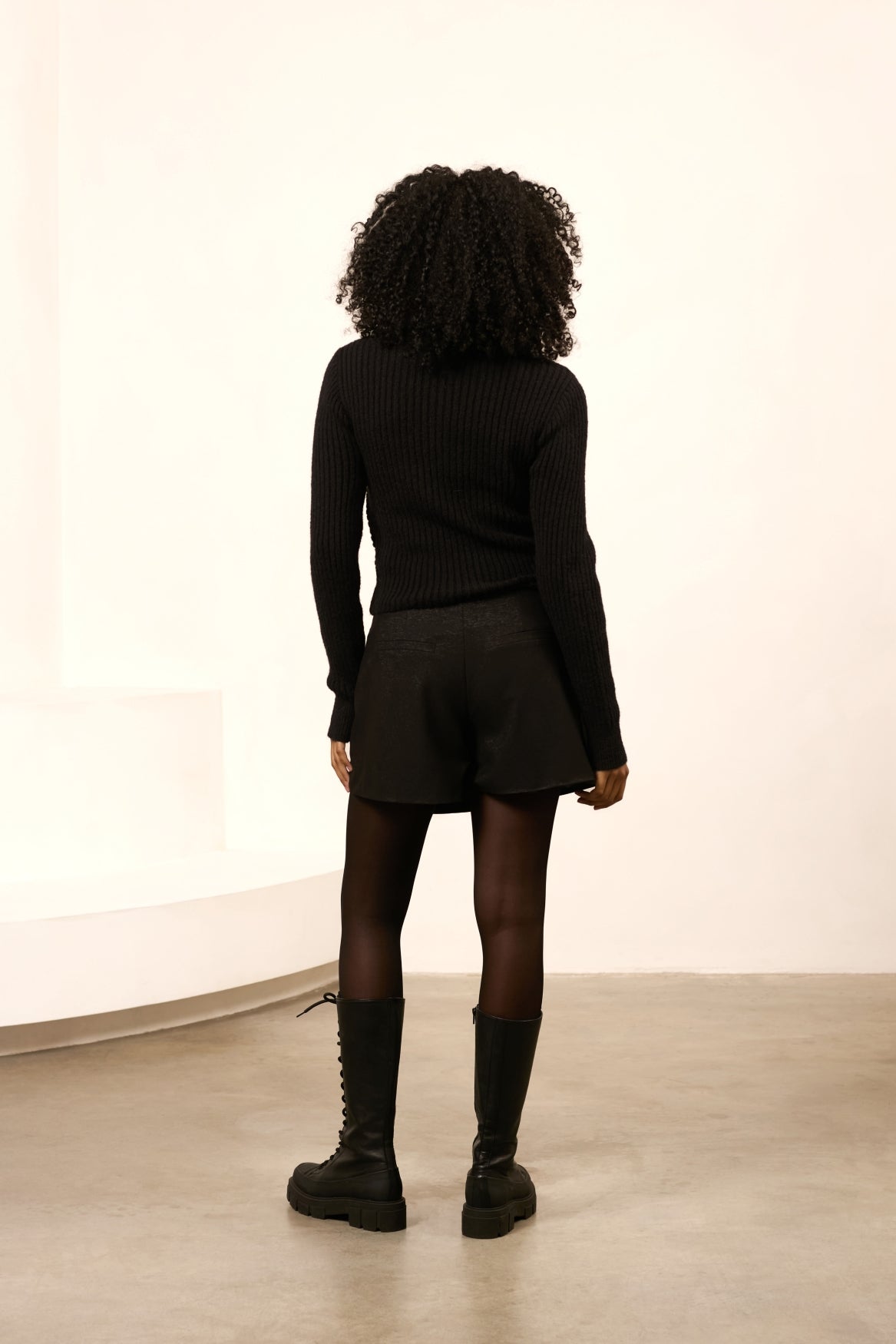 Lofty Manner Skort Vilda Zwart - OAK Fashion Noordwolde