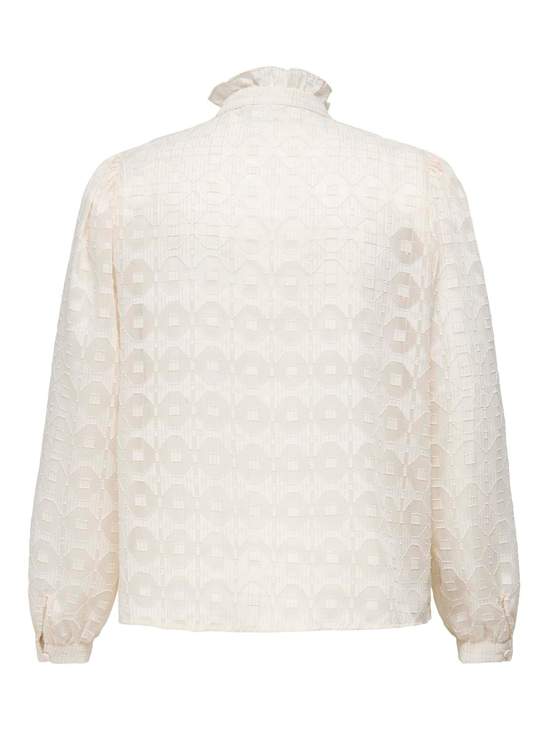 Carmakoma CARCHLOEY L/S SHIRT WVN Grijs - OAK Fashion Noordwolde