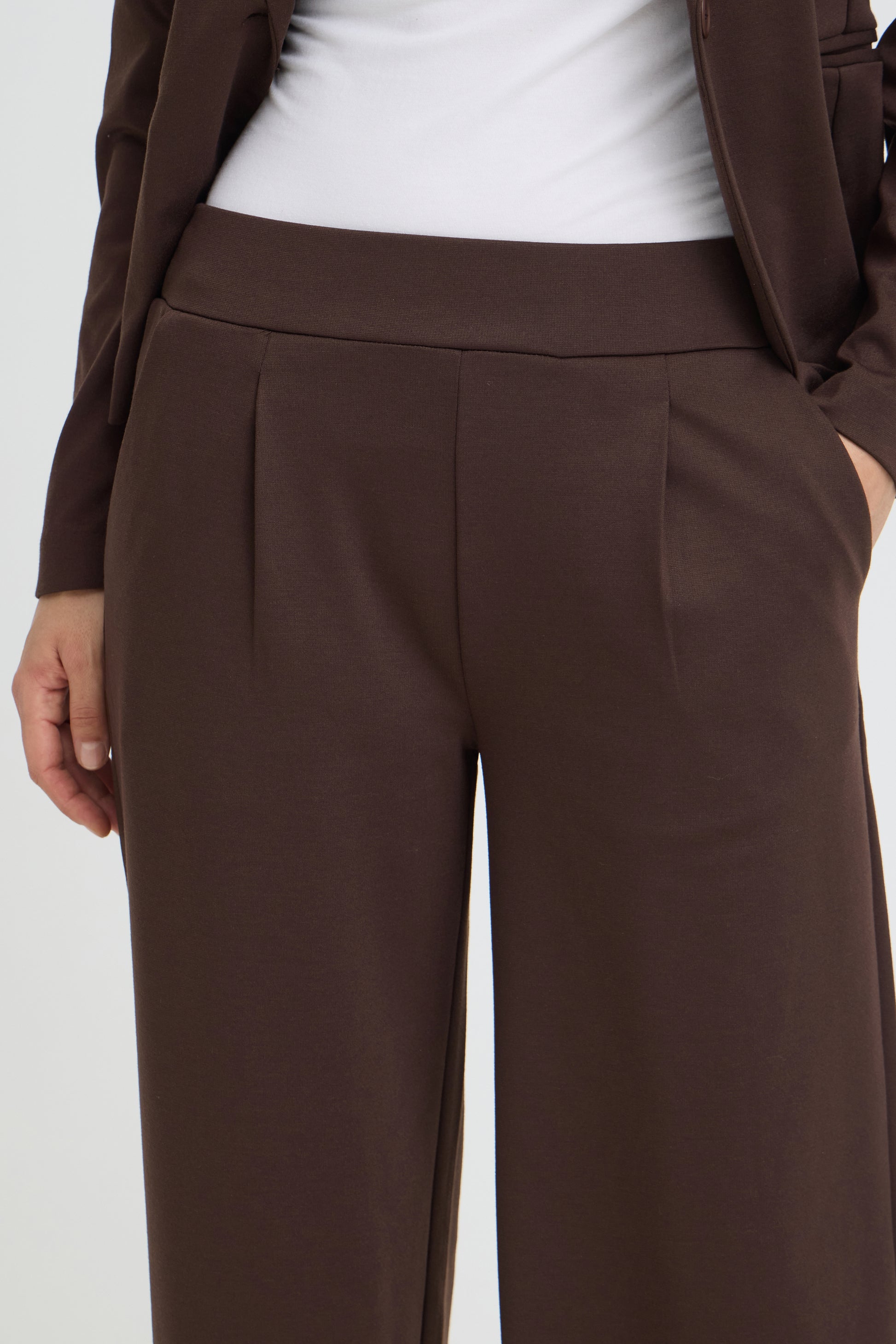 B. Young BYRIZETTA WIDE PANTS 2 Java - OAK Fashion Noordwolde