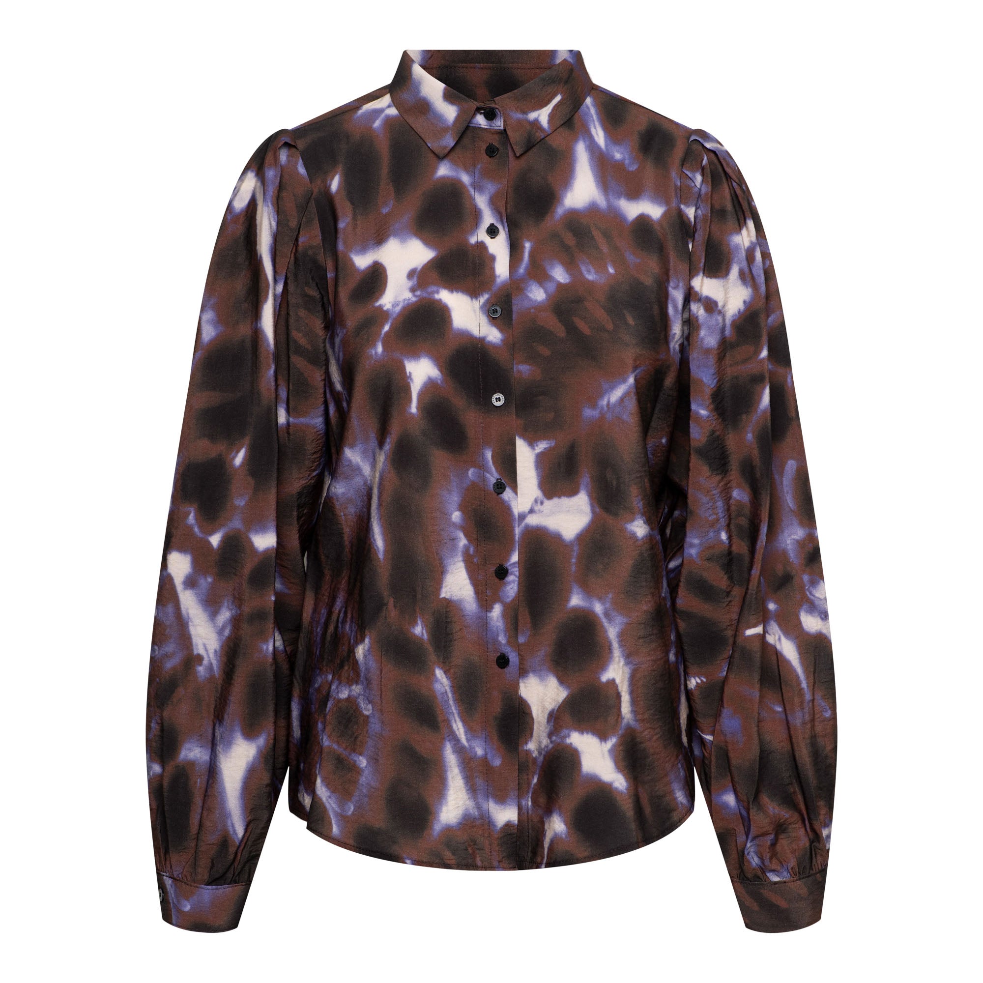 &Co Woman AVIN PURPLE TIE-DYE Blauw - OAK Fashion Noordwolde