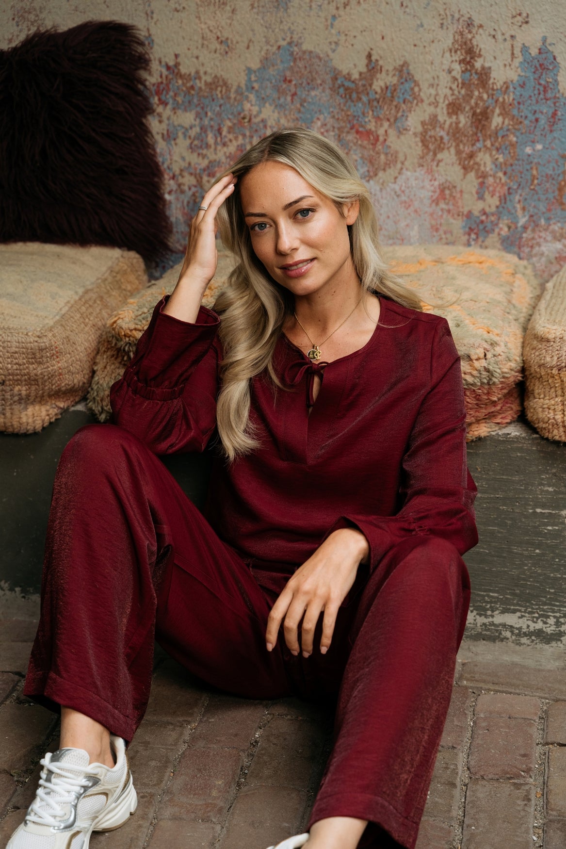 &Co Woman SOLANA Rood - OAK Fashion Noordwolde