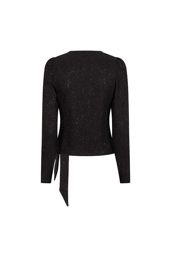 Lofty Manner Top Nyssa Zwart - OAK Fashion Noordwolde