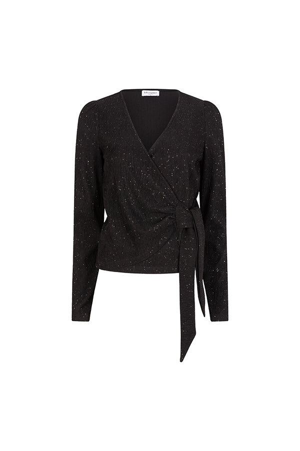 Lofty Manner Top Nyssa Zwart - OAK Fashion Noordwolde