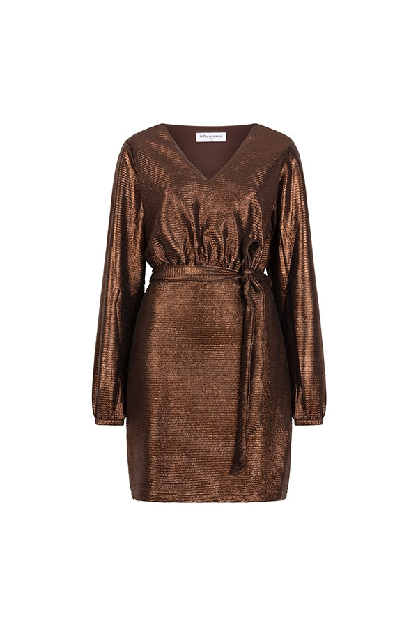 Lofty Manner Dress Kelly Bruin - OAK Fashion Noordwolde