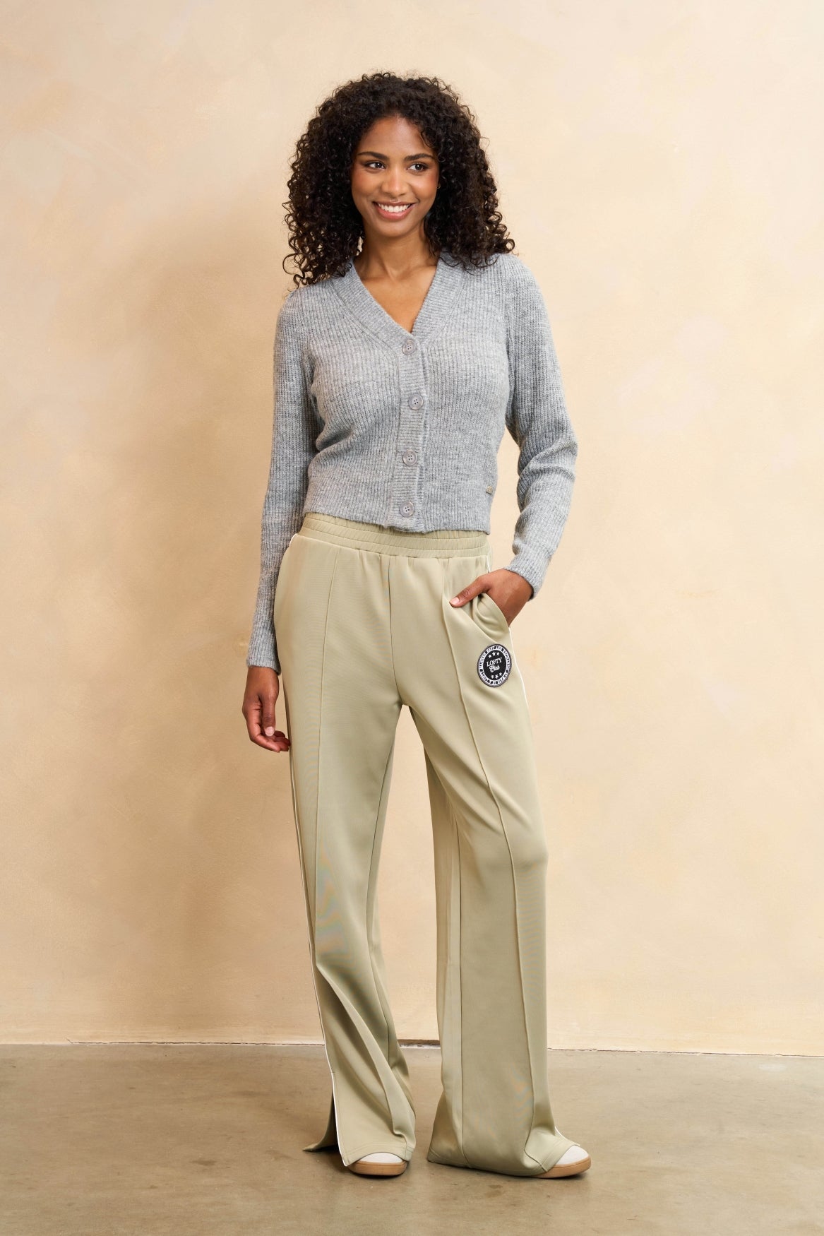Lofty Manner Trouser Jill Groen - OAK Fashion Noordwolde
