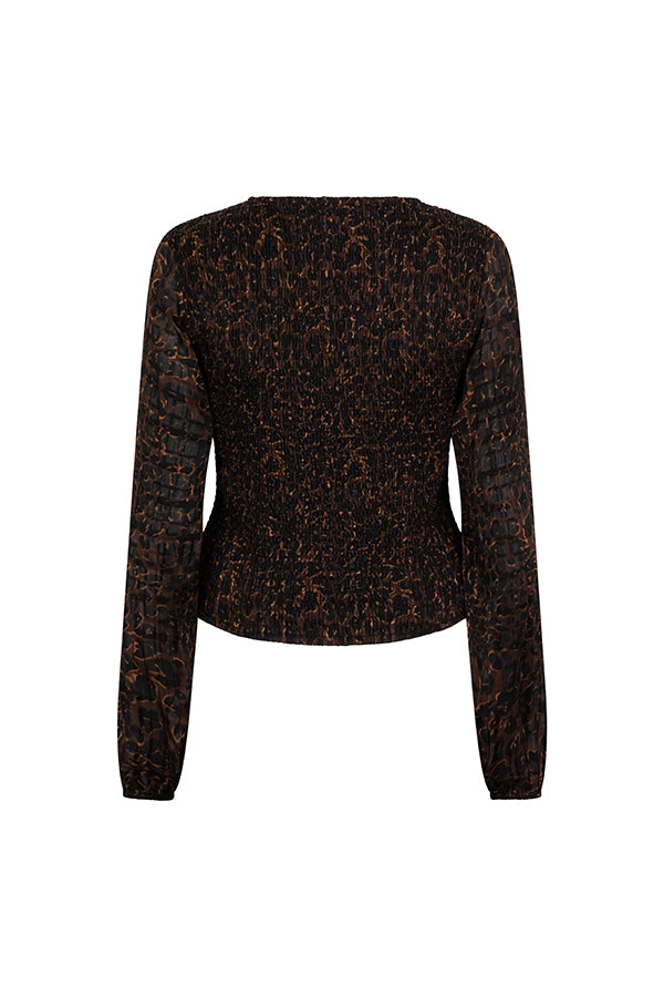 Lofty Manner Top Signe Bruin - OAK Fashion Noordwolde