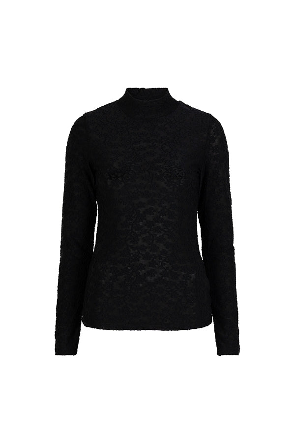 Lofty Manner Top Eliora Zwart - OAK Fashion Noordwolde