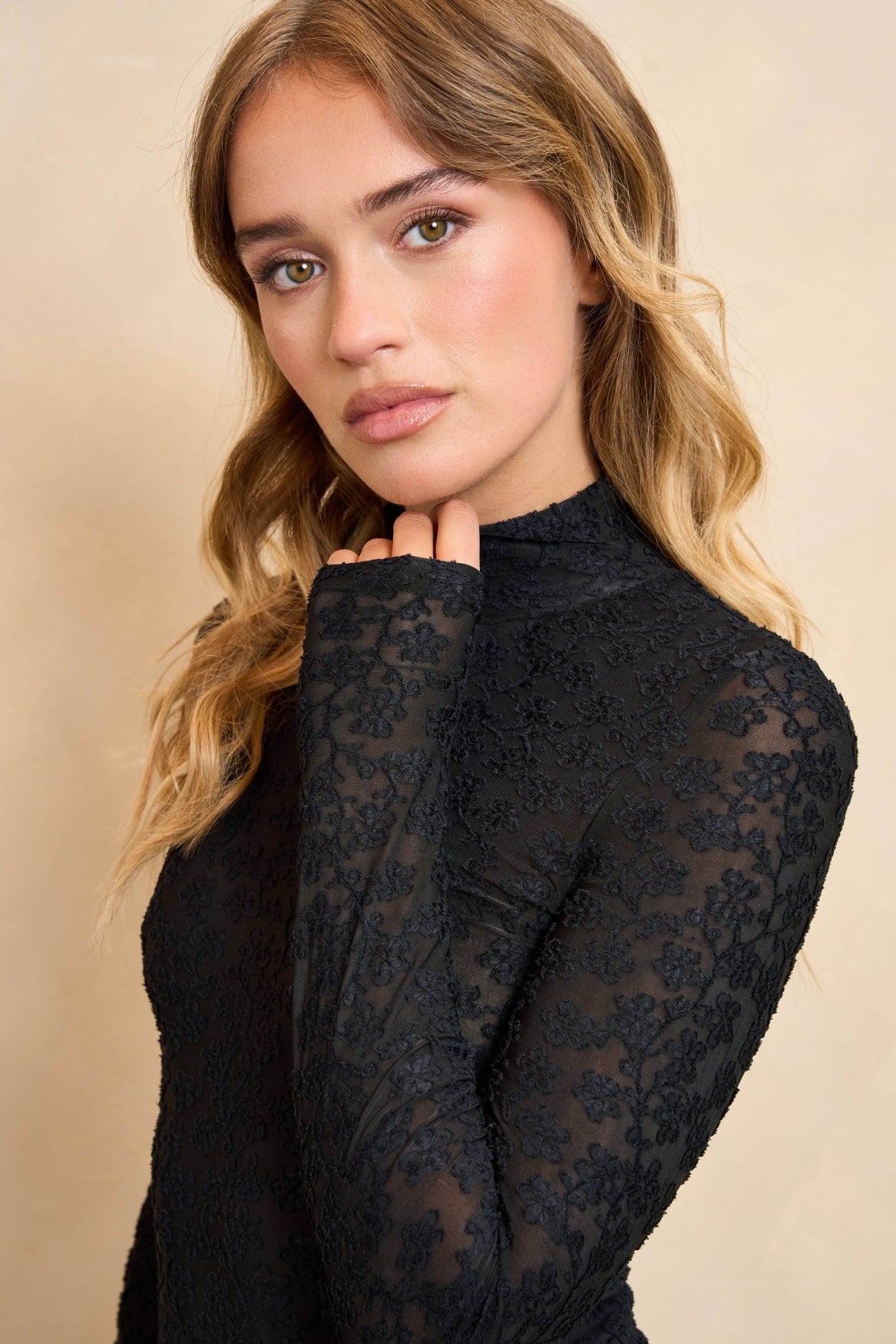 Lofty Manner Top Eliora Zwart - OAK Fashion Noordwolde