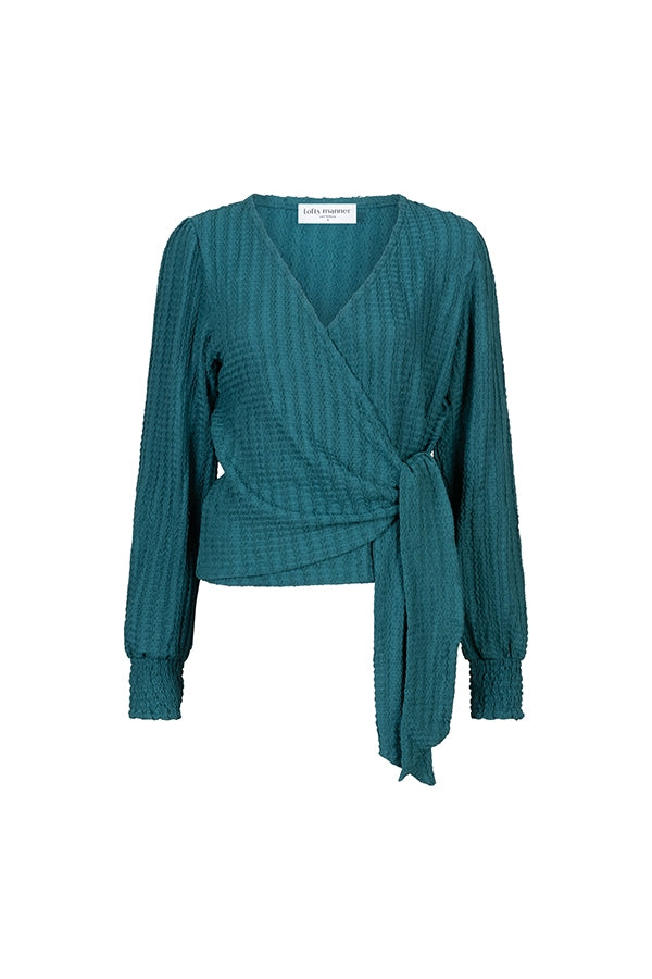 Lofty Manner Top Cirelle Groen - OAK Fashion Noordwolde