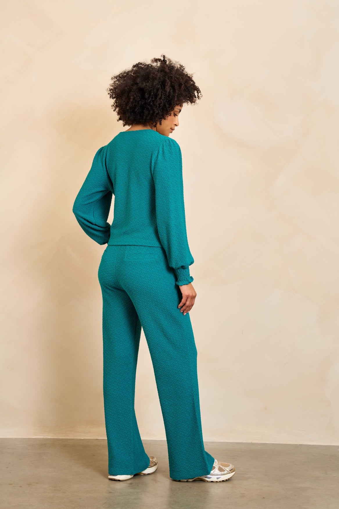 Lofty Manner Top Cirelle Groen - OAK Fashion Noordwolde