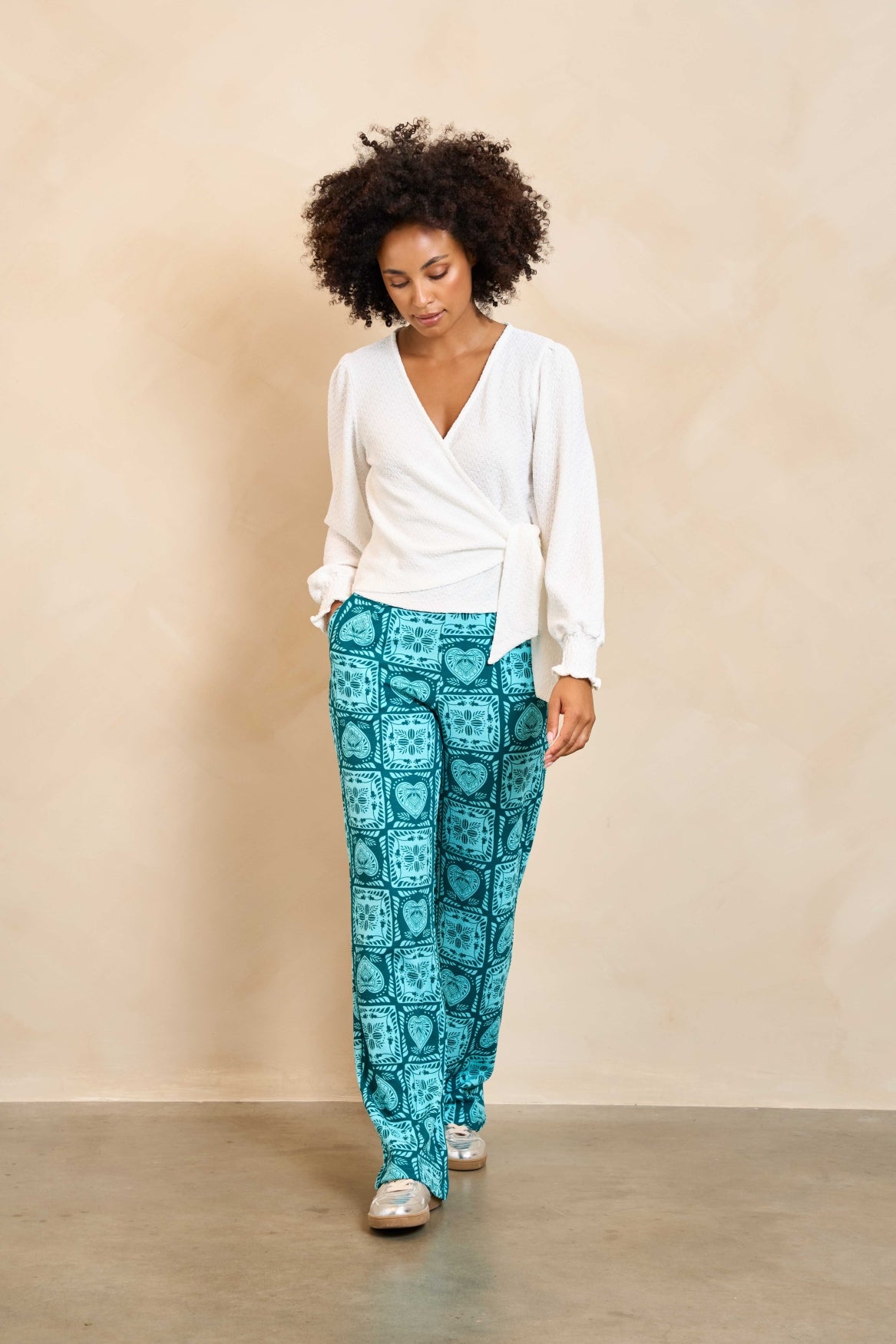 Lofty Manner Top Cirelle Wit - OAK Fashion Noordwolde