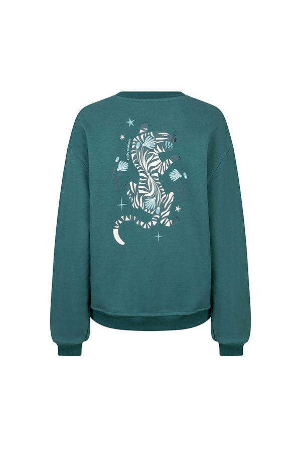 Lofty Manner Sweater Brinley Groen - OAK Fashion Noordwolde