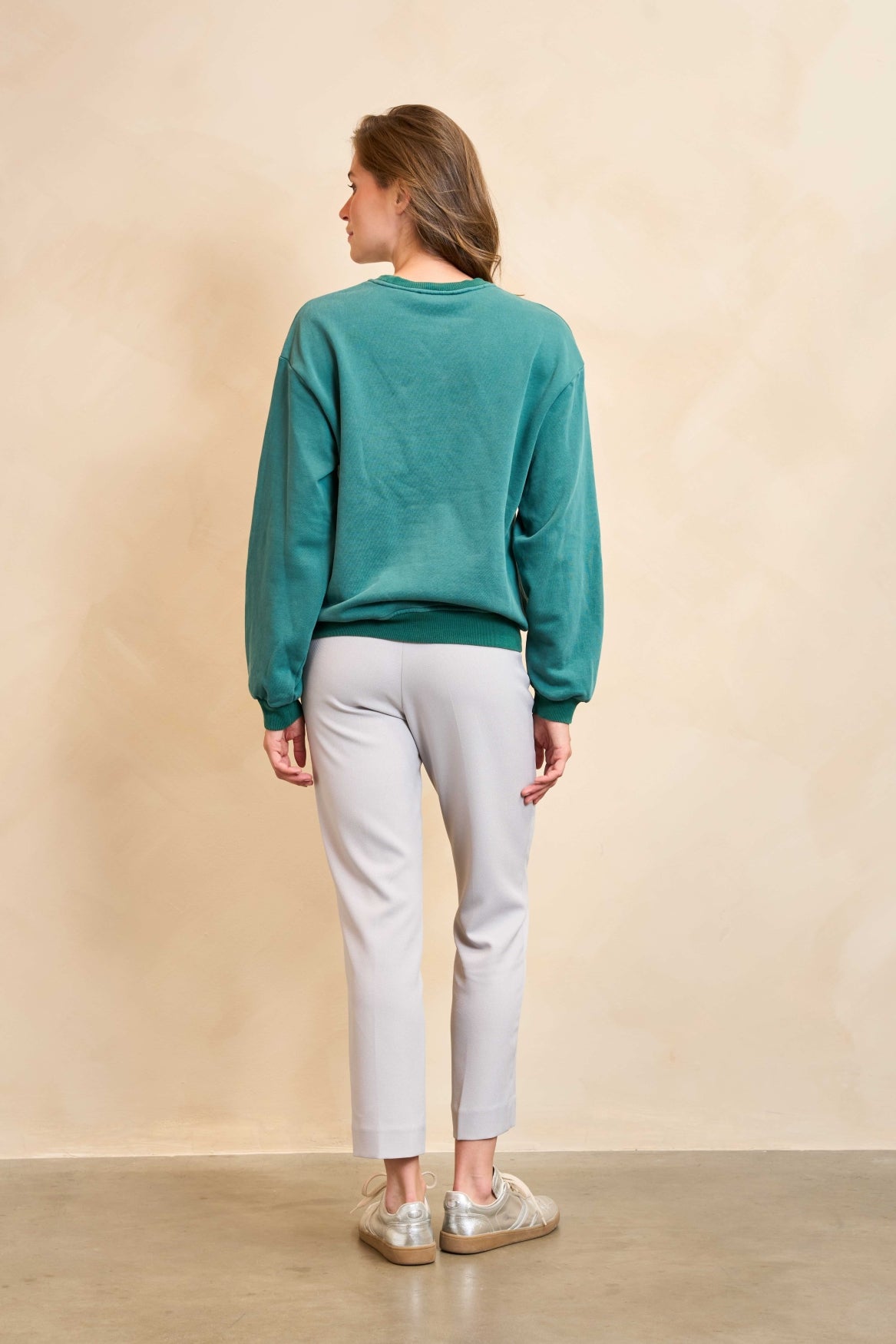 Lofty Manner Sweater Brinley Groen - OAK Fashion Noordwolde